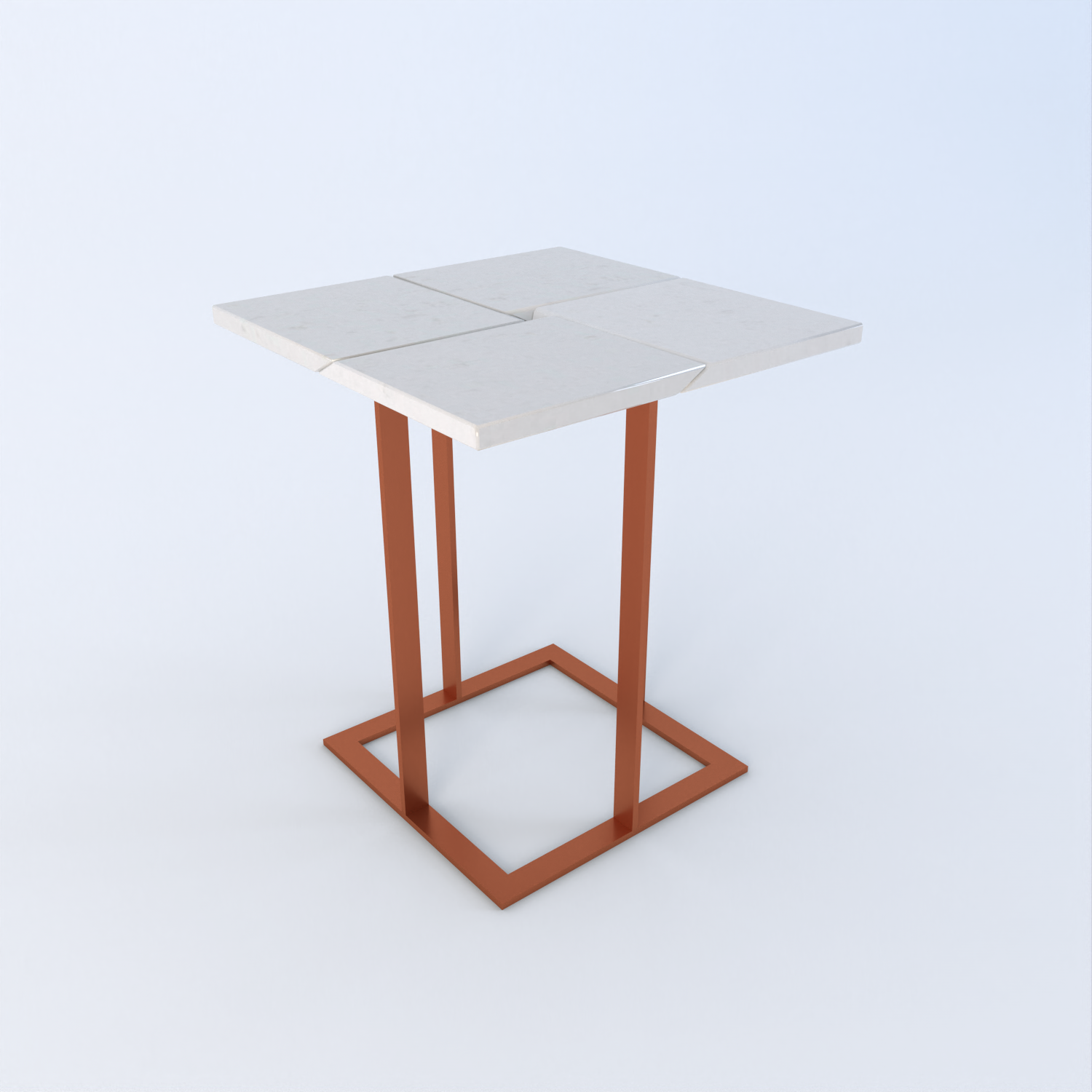 Oslo Quartz Side Table