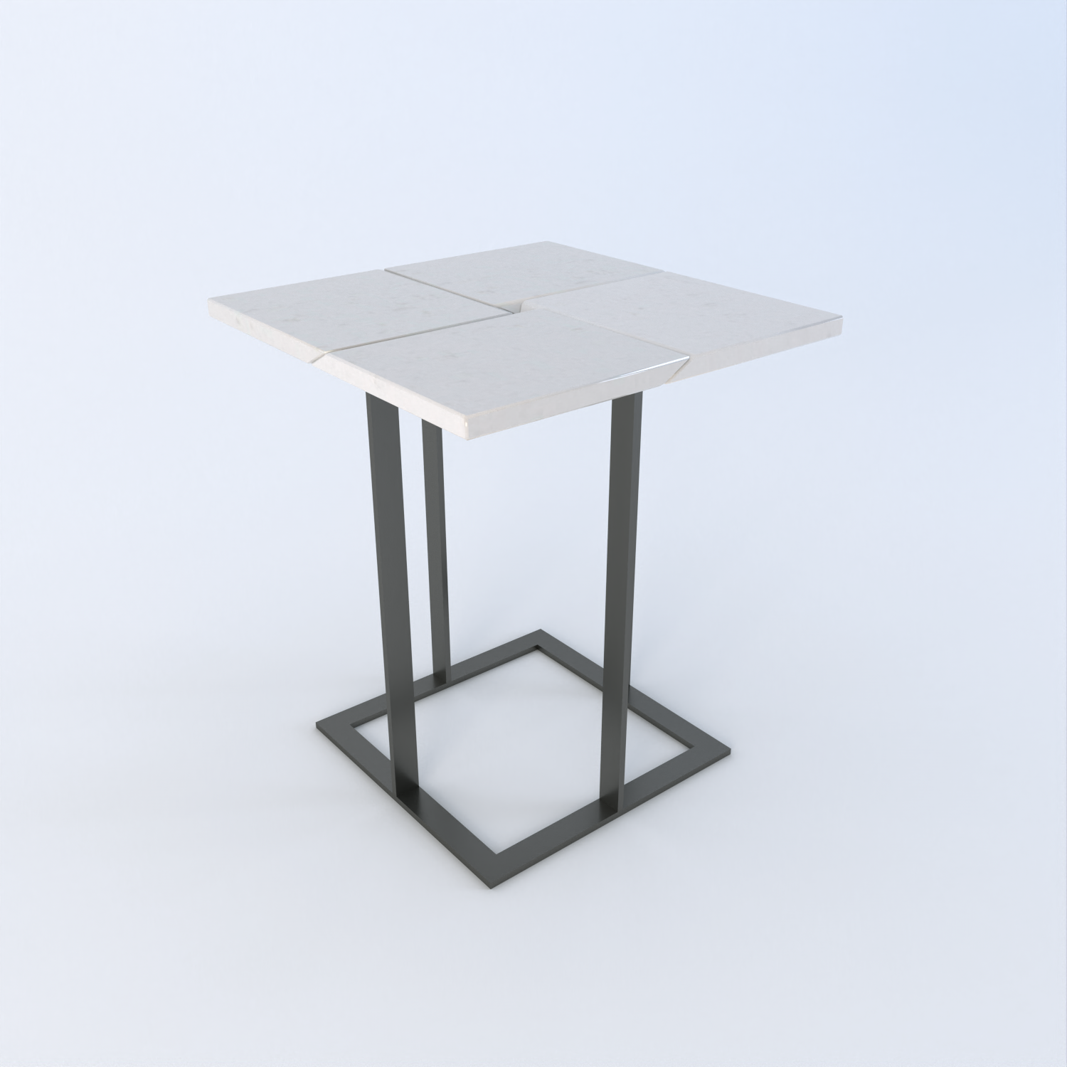 Oslo Quartz Side Table