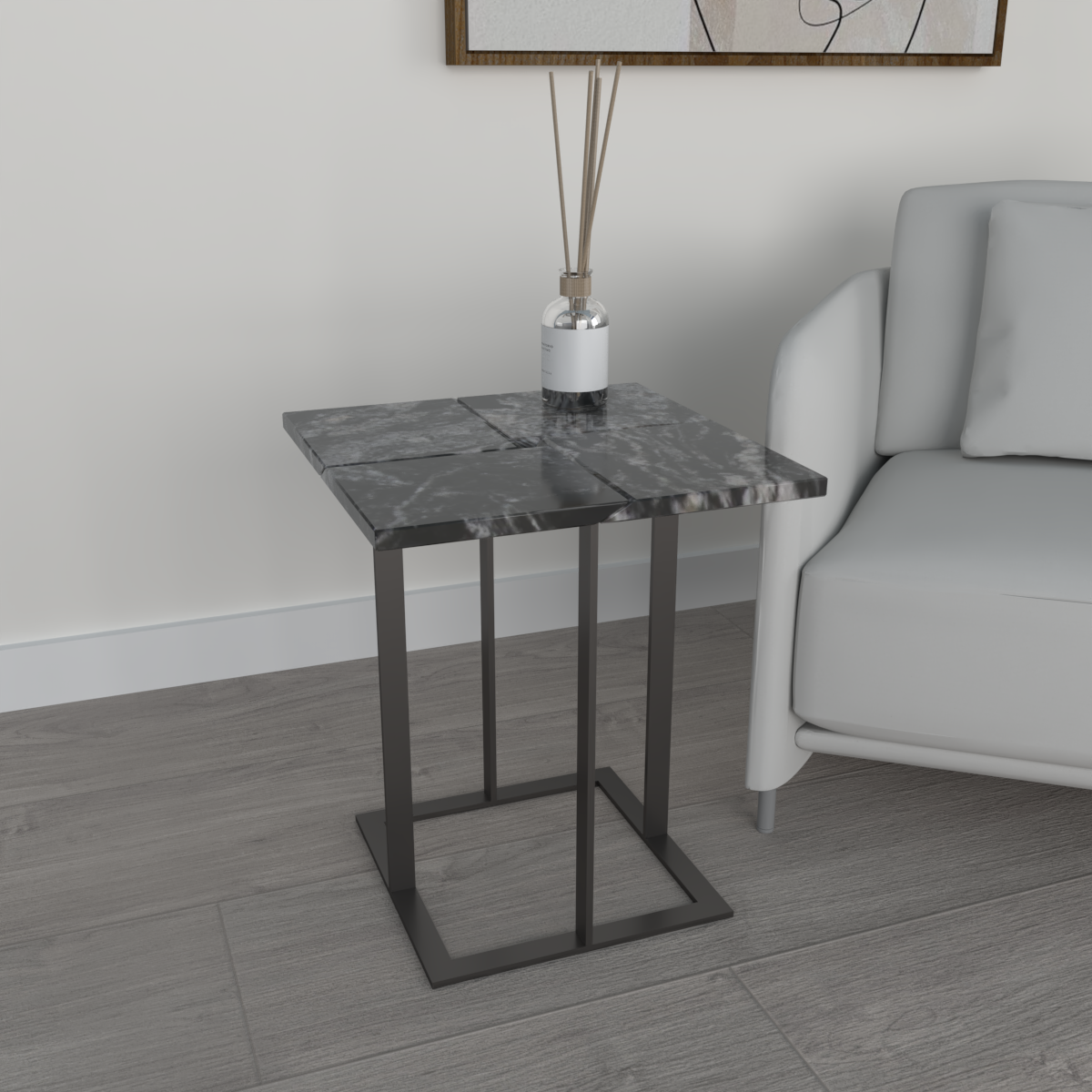Oslo Granite Side Table
