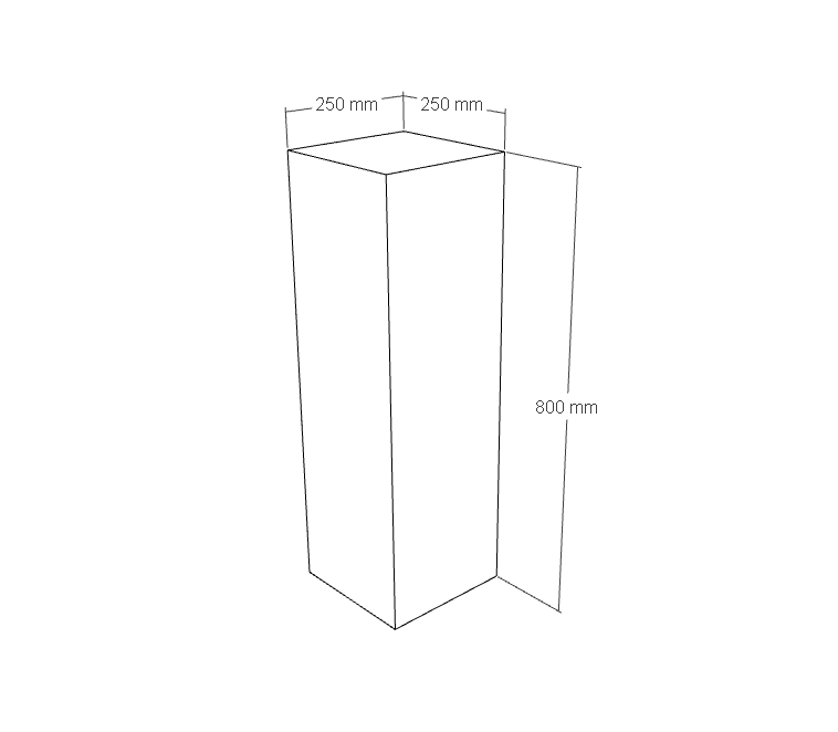 Otta Tall Marble Lamp Table