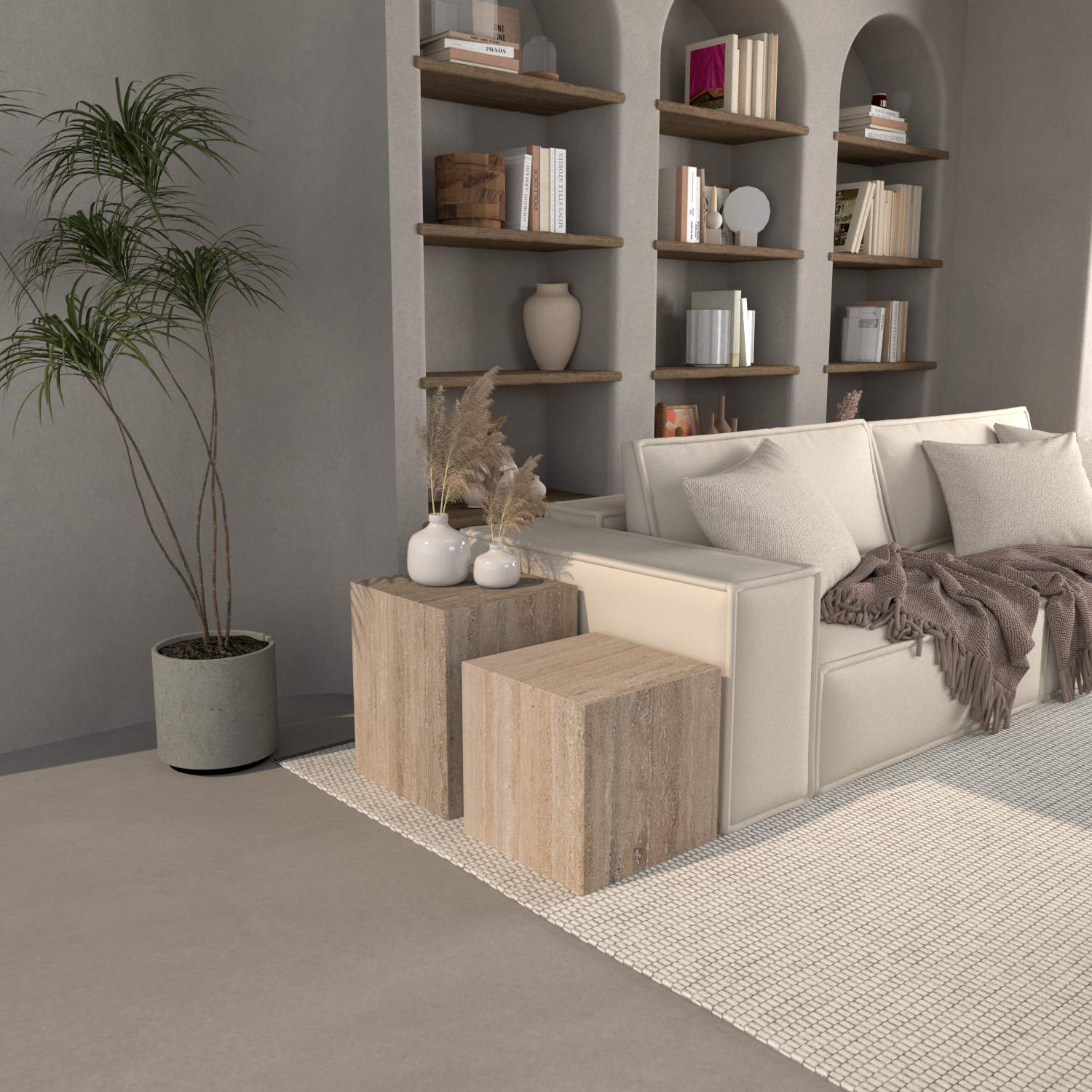 Otta Small Marble Side Table