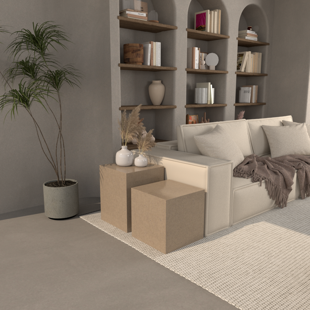 Otta Medium Quartz Side Table