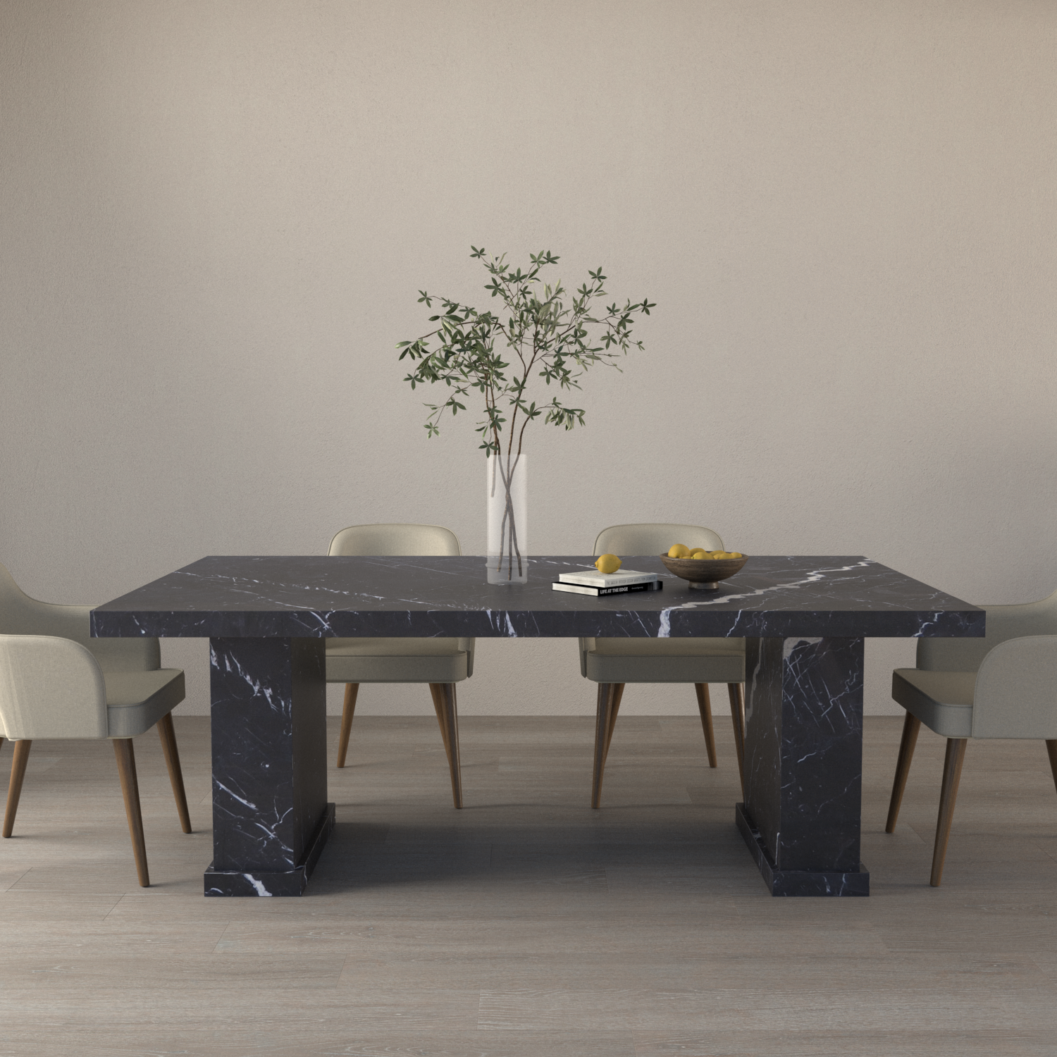Roma Marble Dining Table