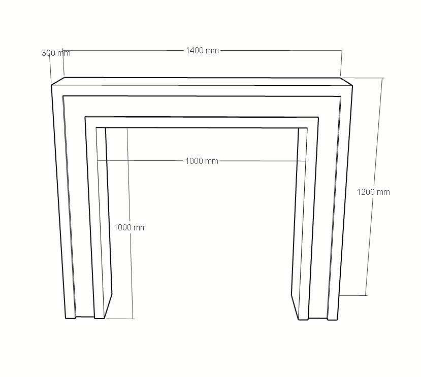 The Hesta Marble Fireplace Surround
