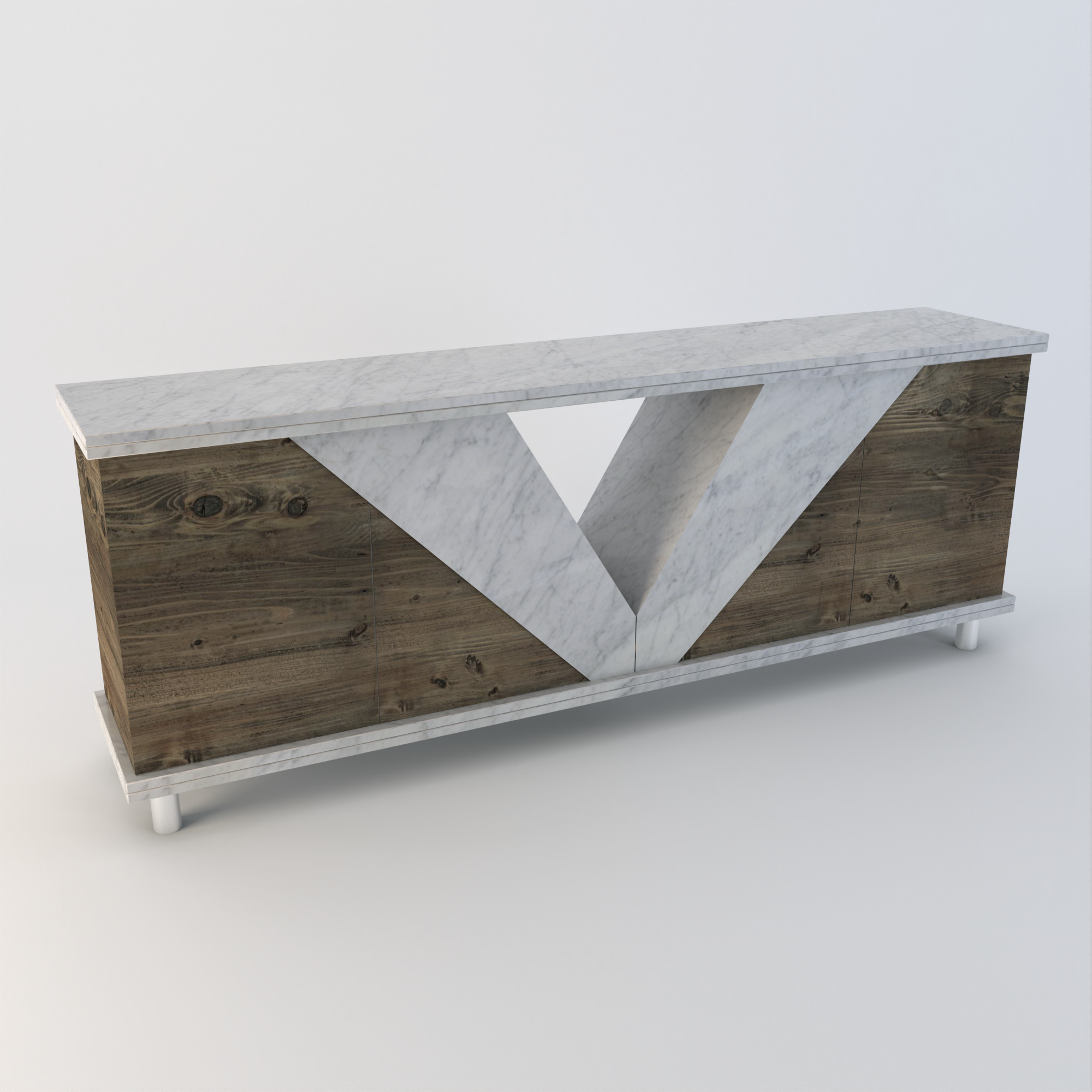 Vittoria Marble Sideboard