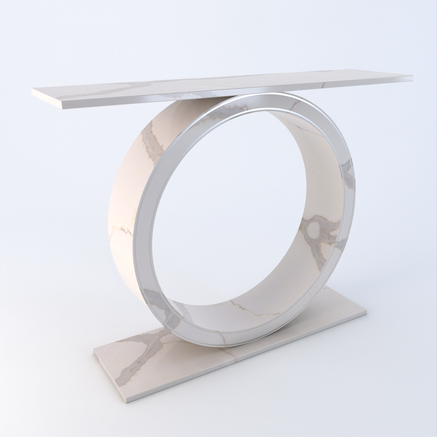 Sienna Quartz Console Table