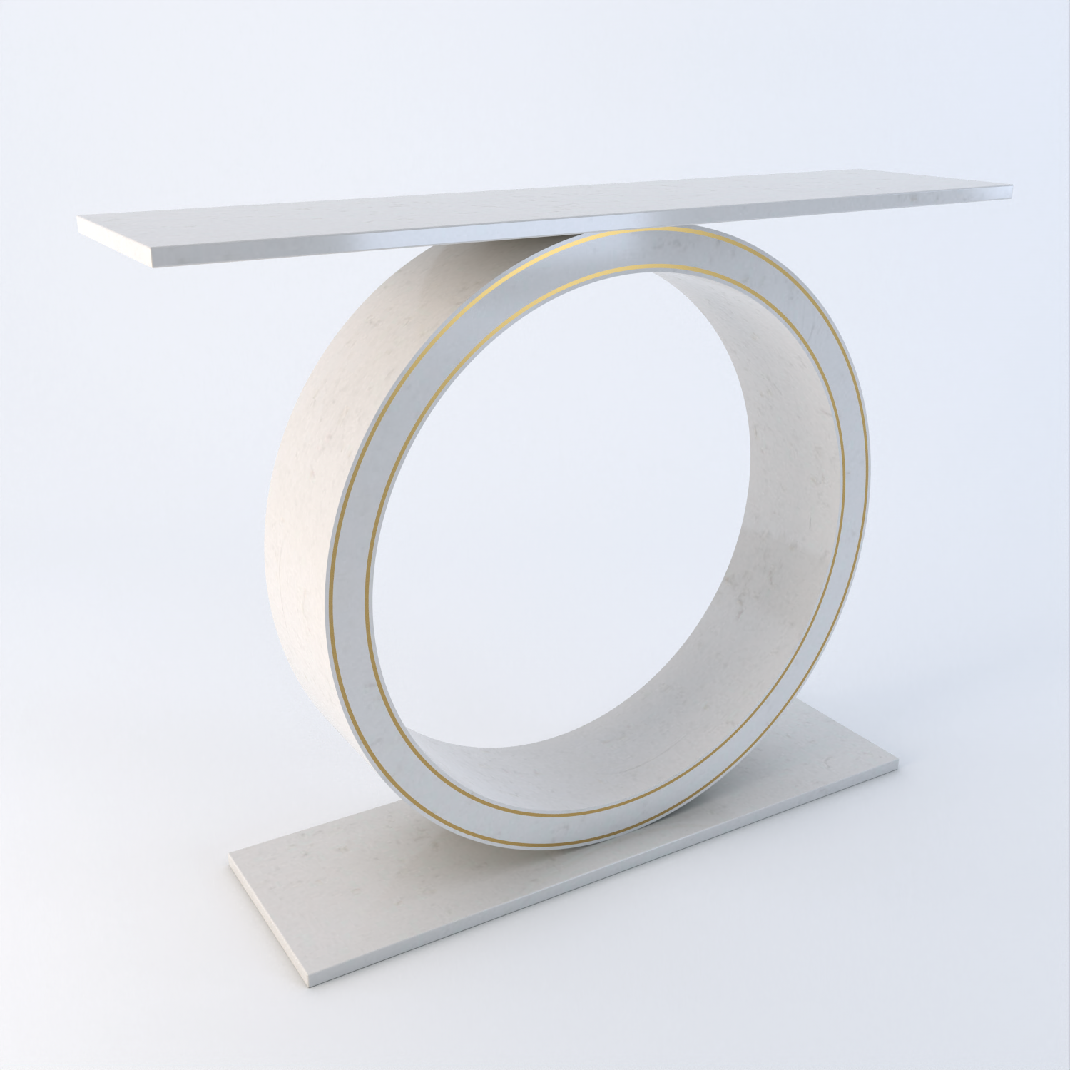 Sienna Quartz Console Table