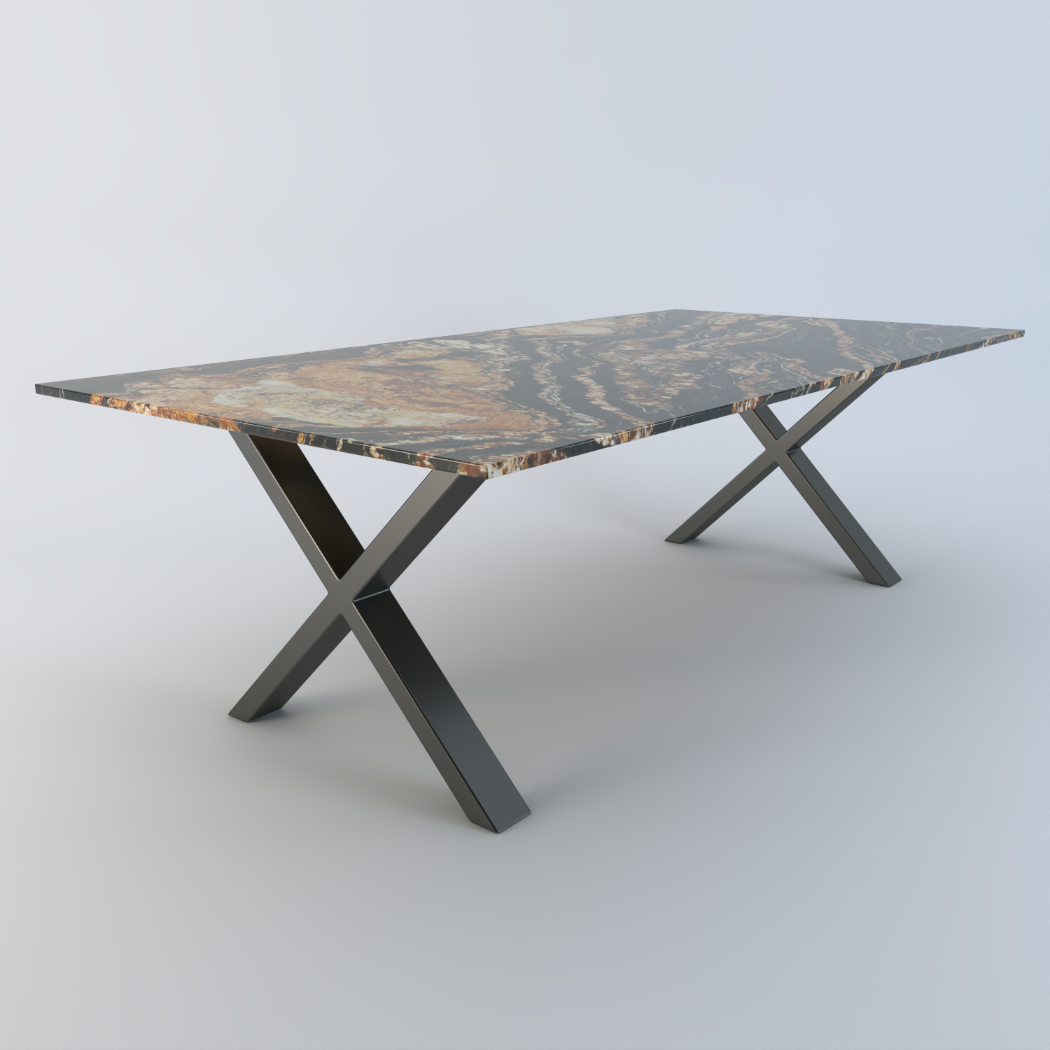 Traverso Granite Dining Table