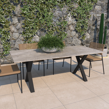 Traverso Sintered Stone Outdoor Table