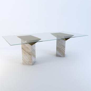 Triomphe Marble Dining Table