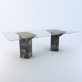 Triomphe Granite Dining Table