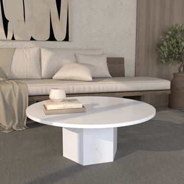 Valentina Tall Quartz Coffee Table