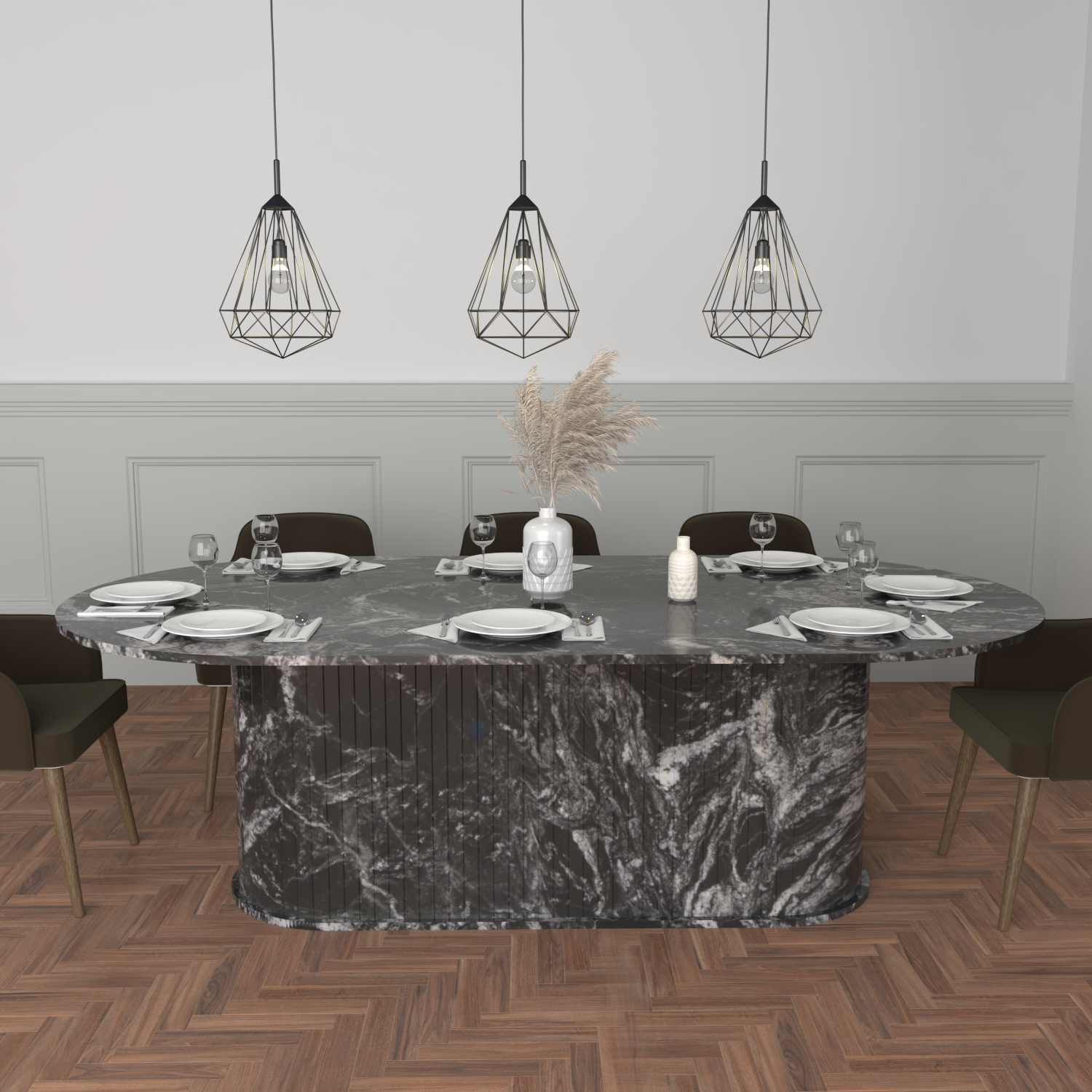 Venezia Granite Dining Table