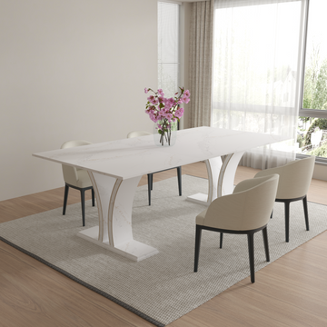 Verona Quartz Dining Table
