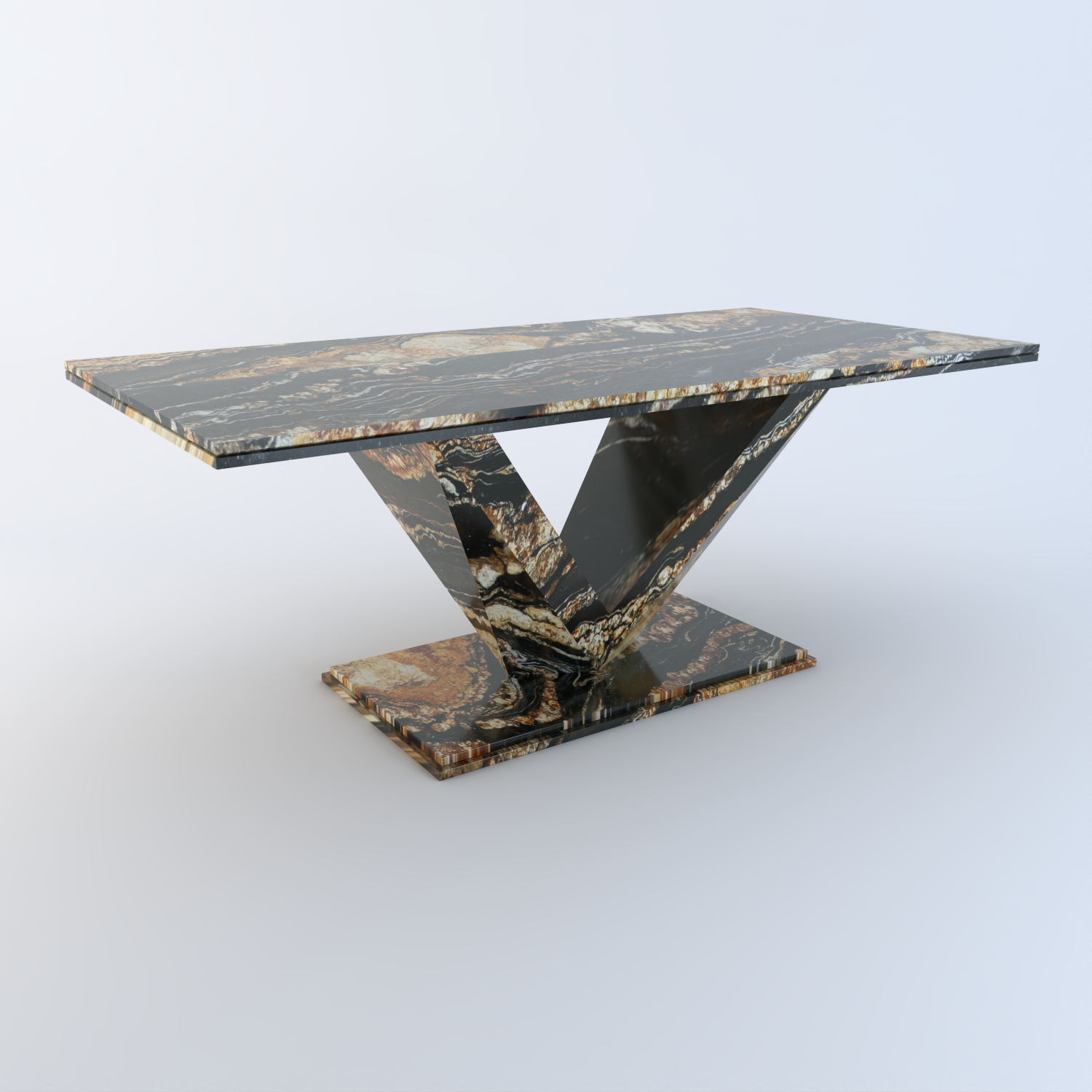 Vittoria Granite Dining Table