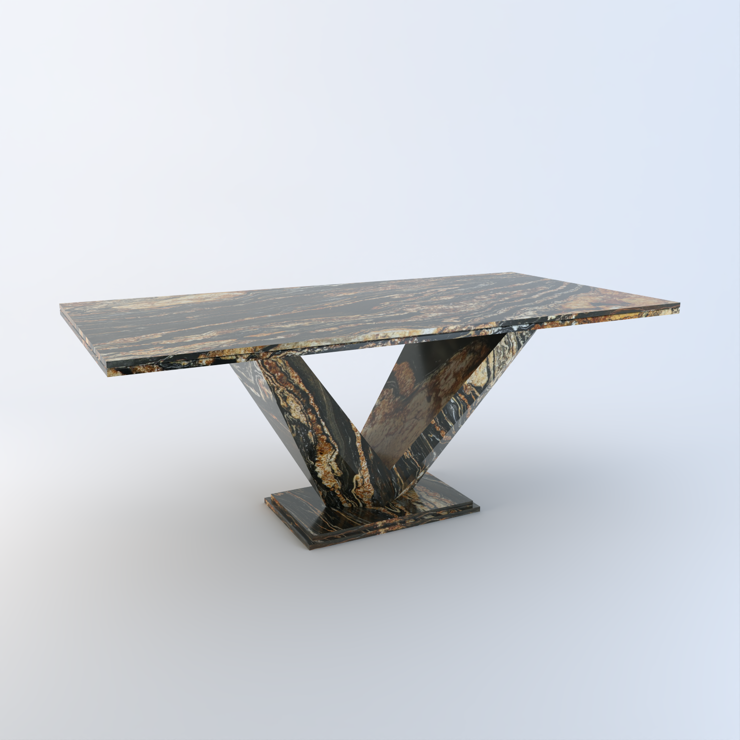 Vittoria Granite Dining Table