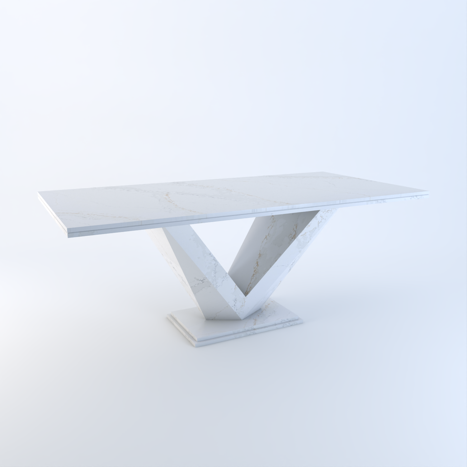 Vittoria Quartz Dining Table