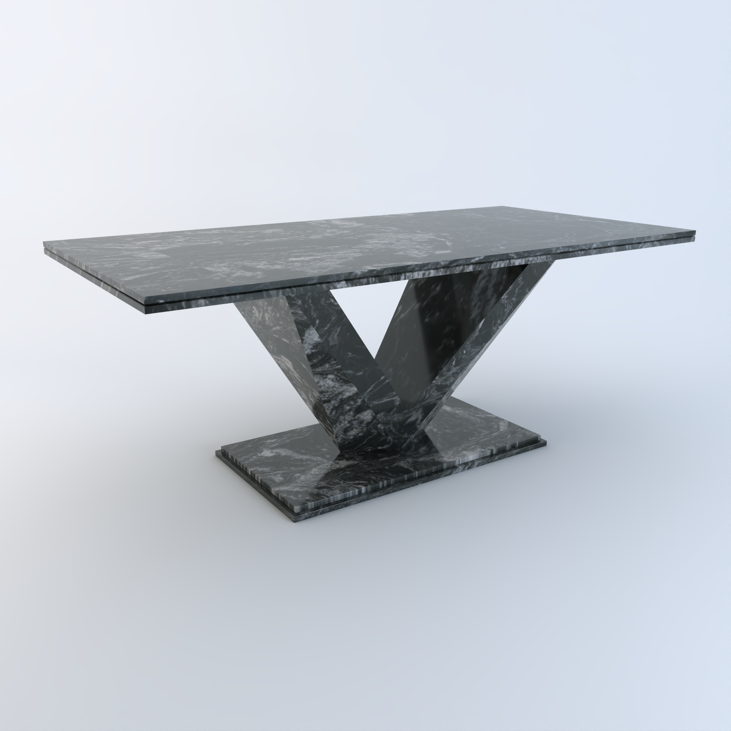 Vittoria Granite Dining Table