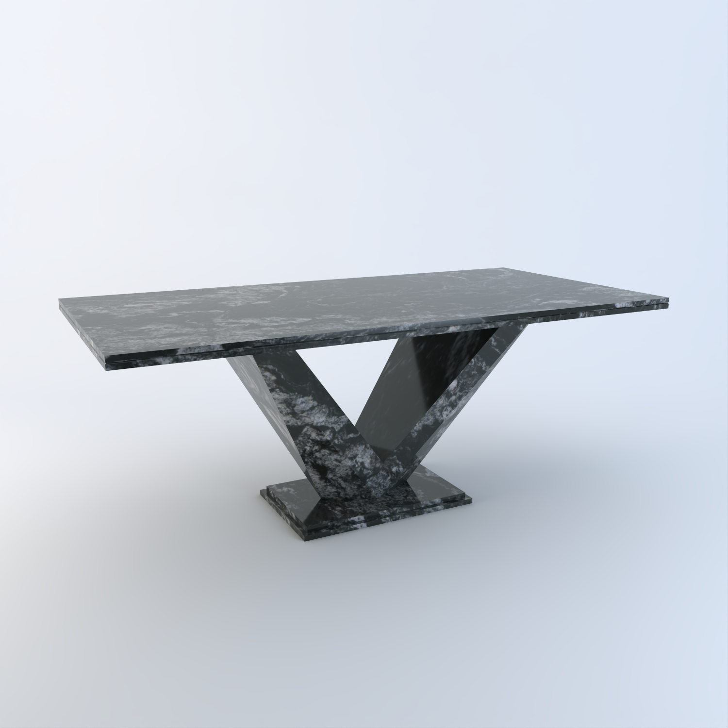 Vittoria Granite Dining Table