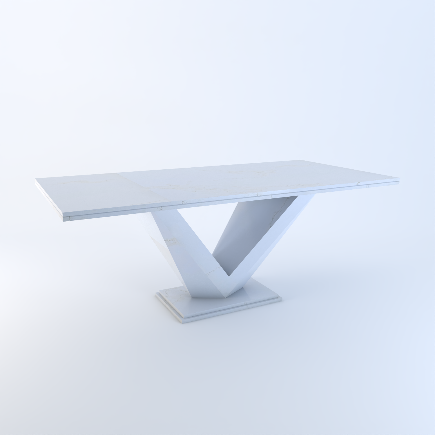 Vittoria Quartz Dining Table