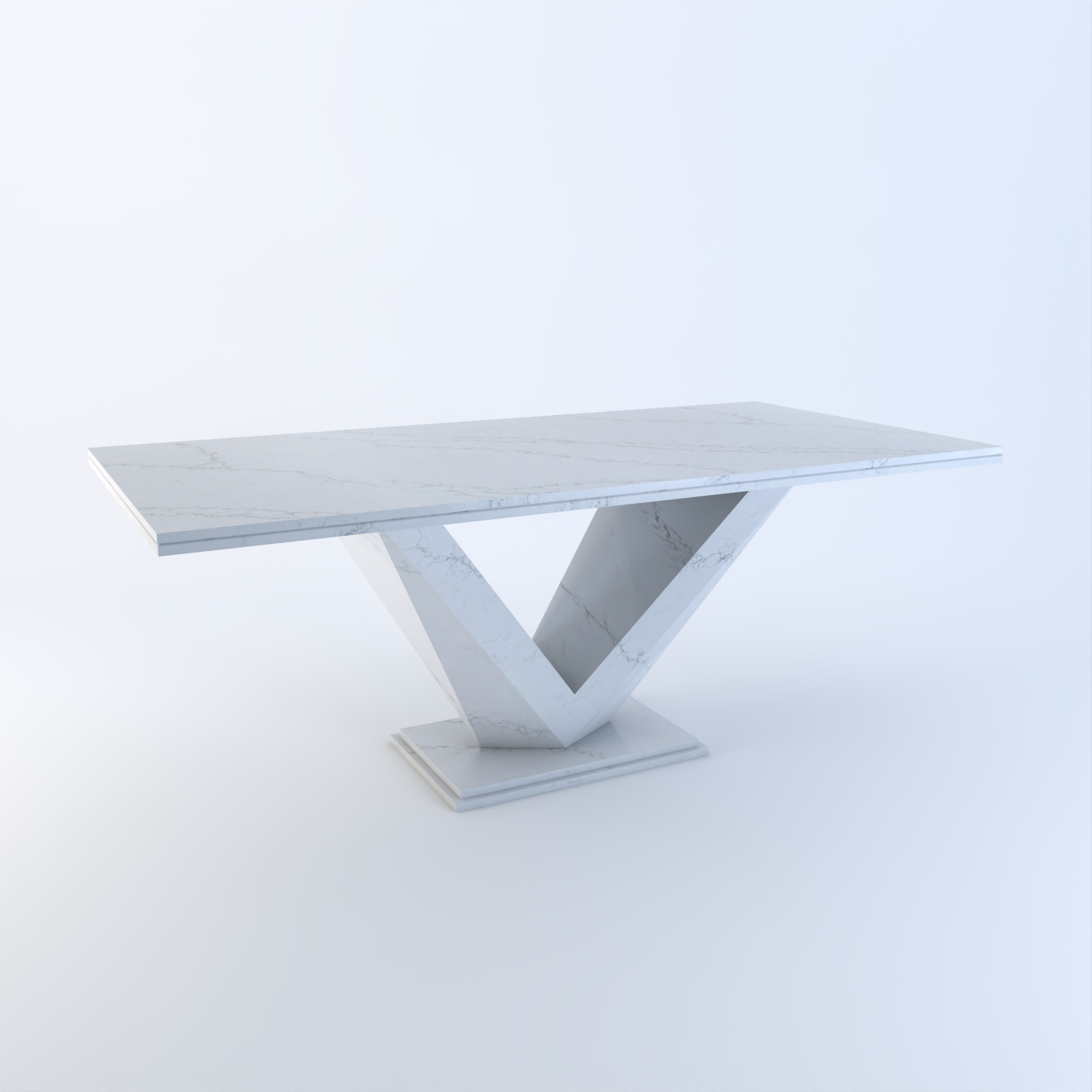 Vittoria Quartz Dining Table