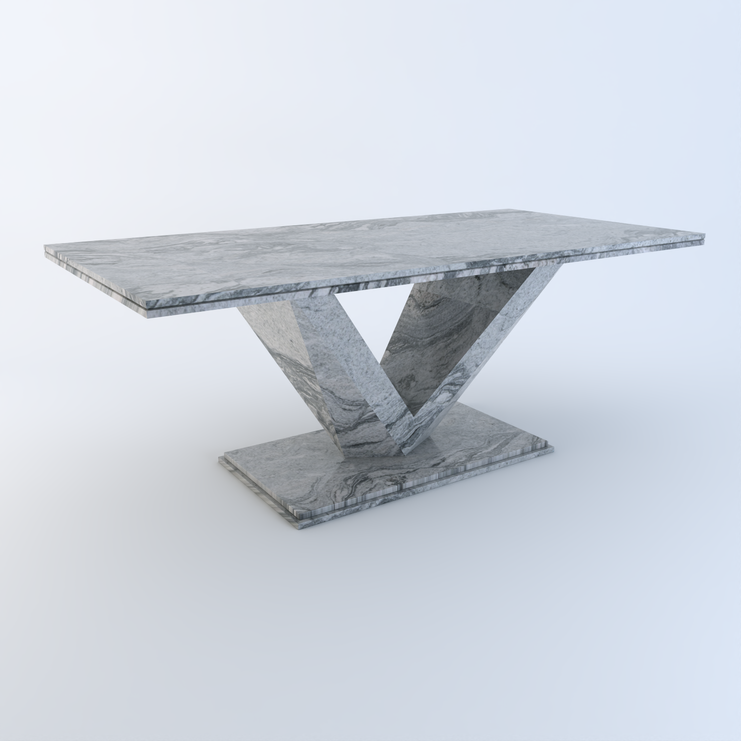 Vittoria Granite Dining Table