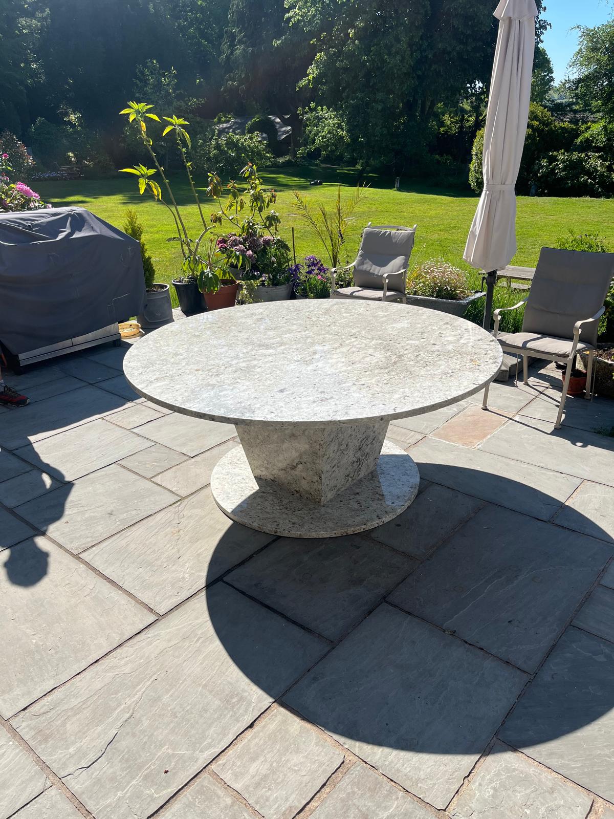 Crescendo Granite Outdoor Table