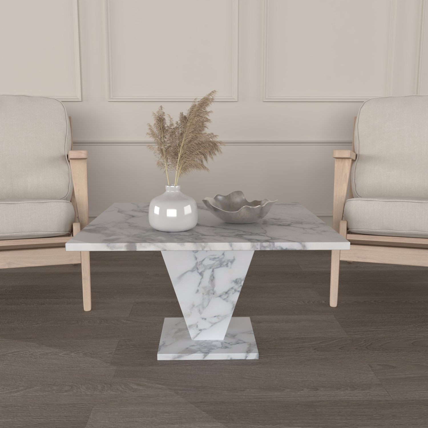 Crescendo Marble Side Table