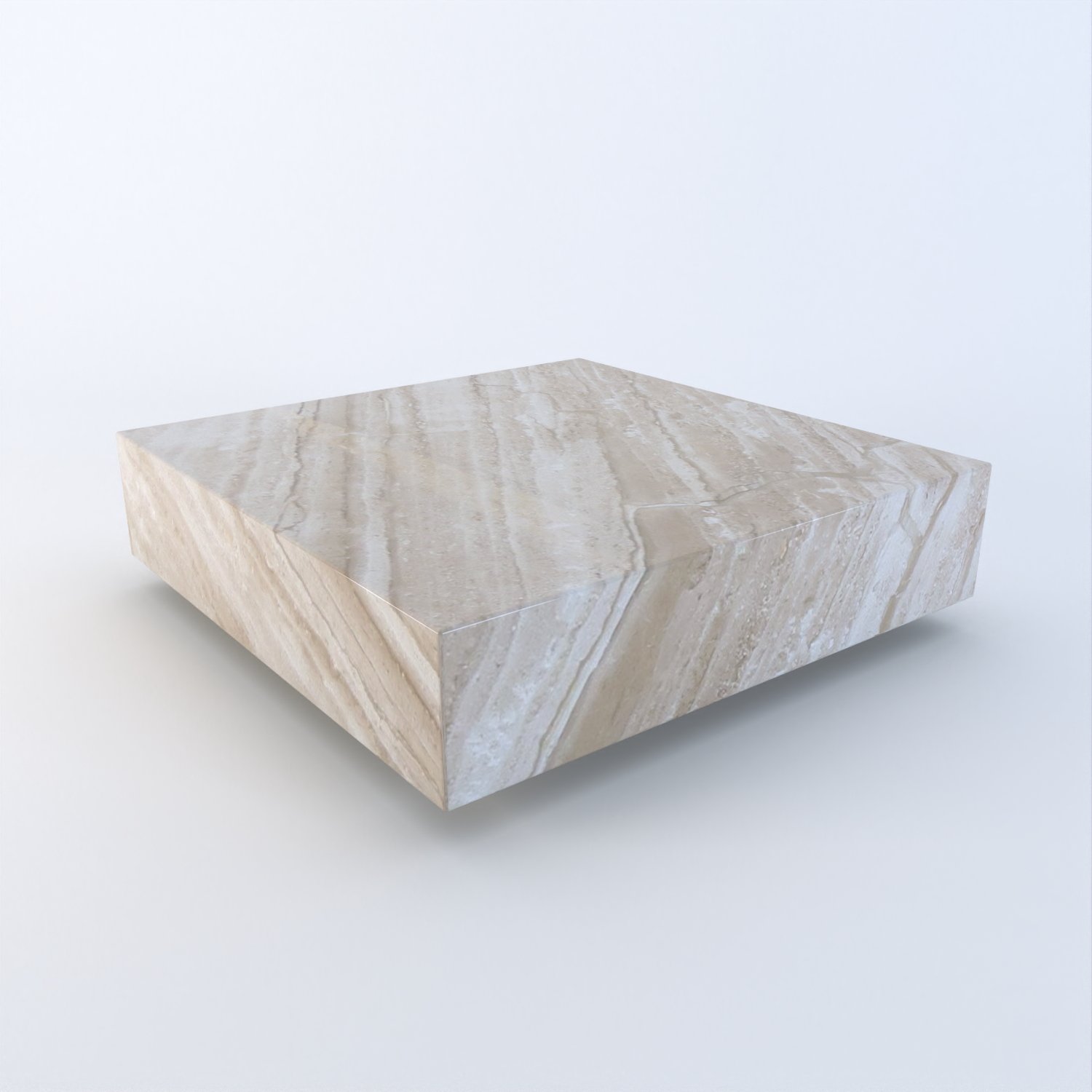 Athena Marble Square Coffee Table