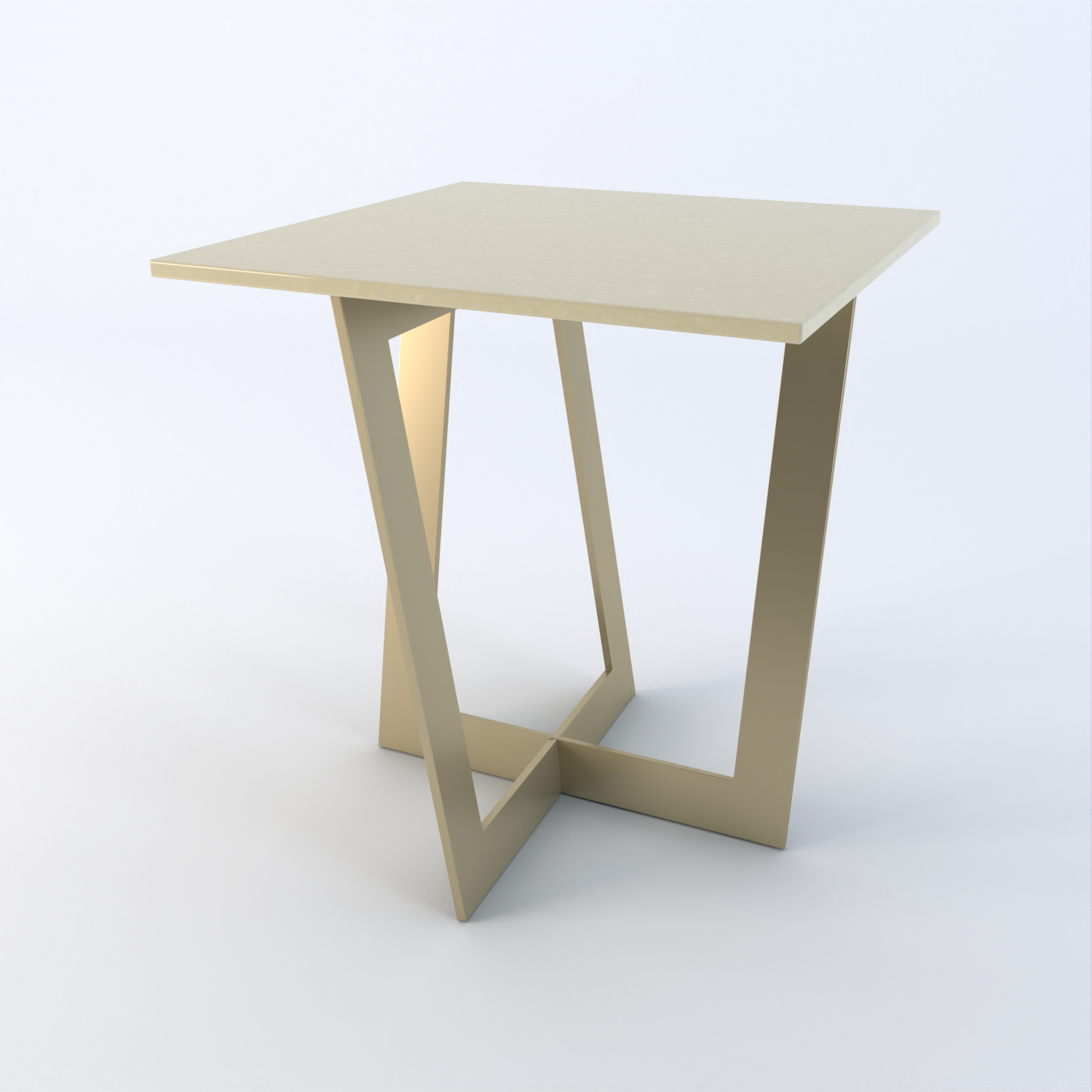 Capri Quartz Side Table