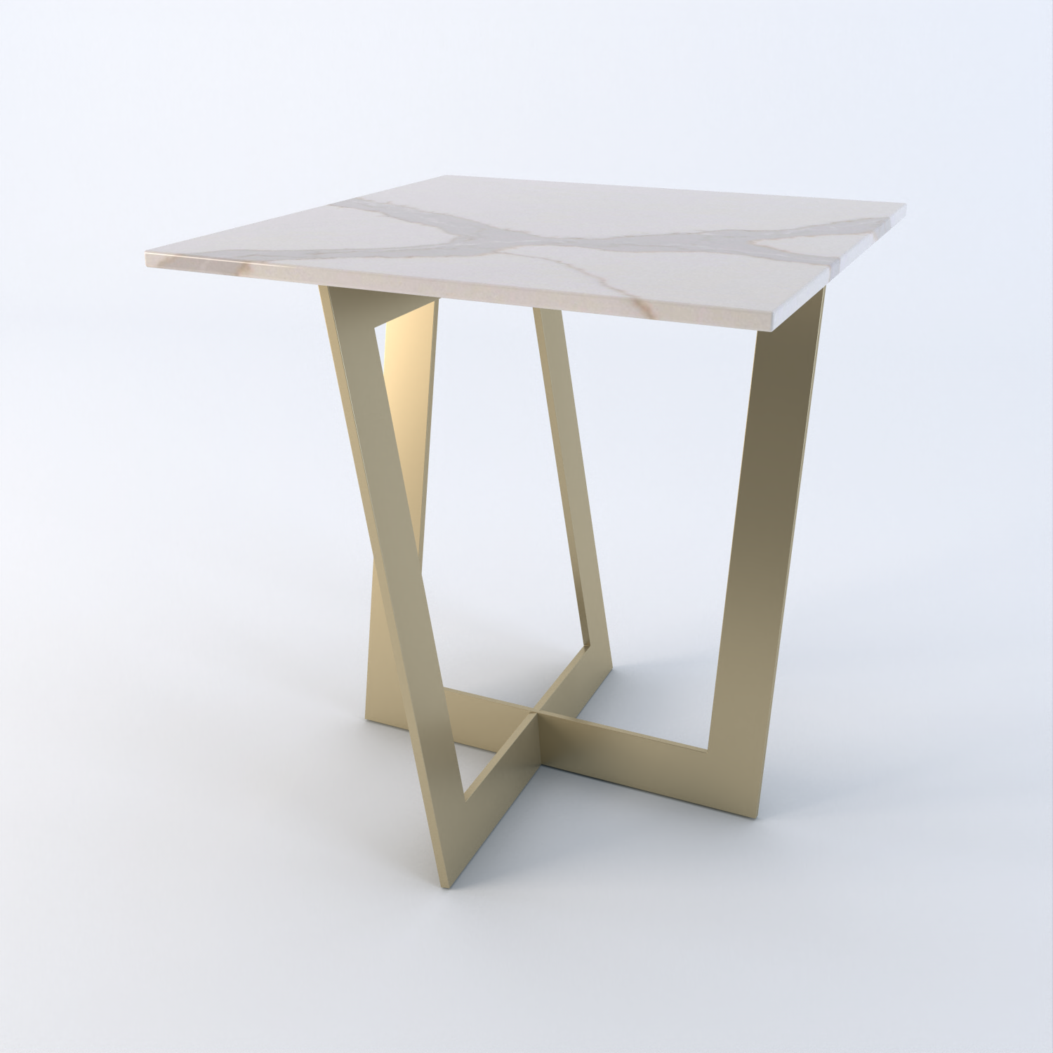 Capri Quartz Side Table