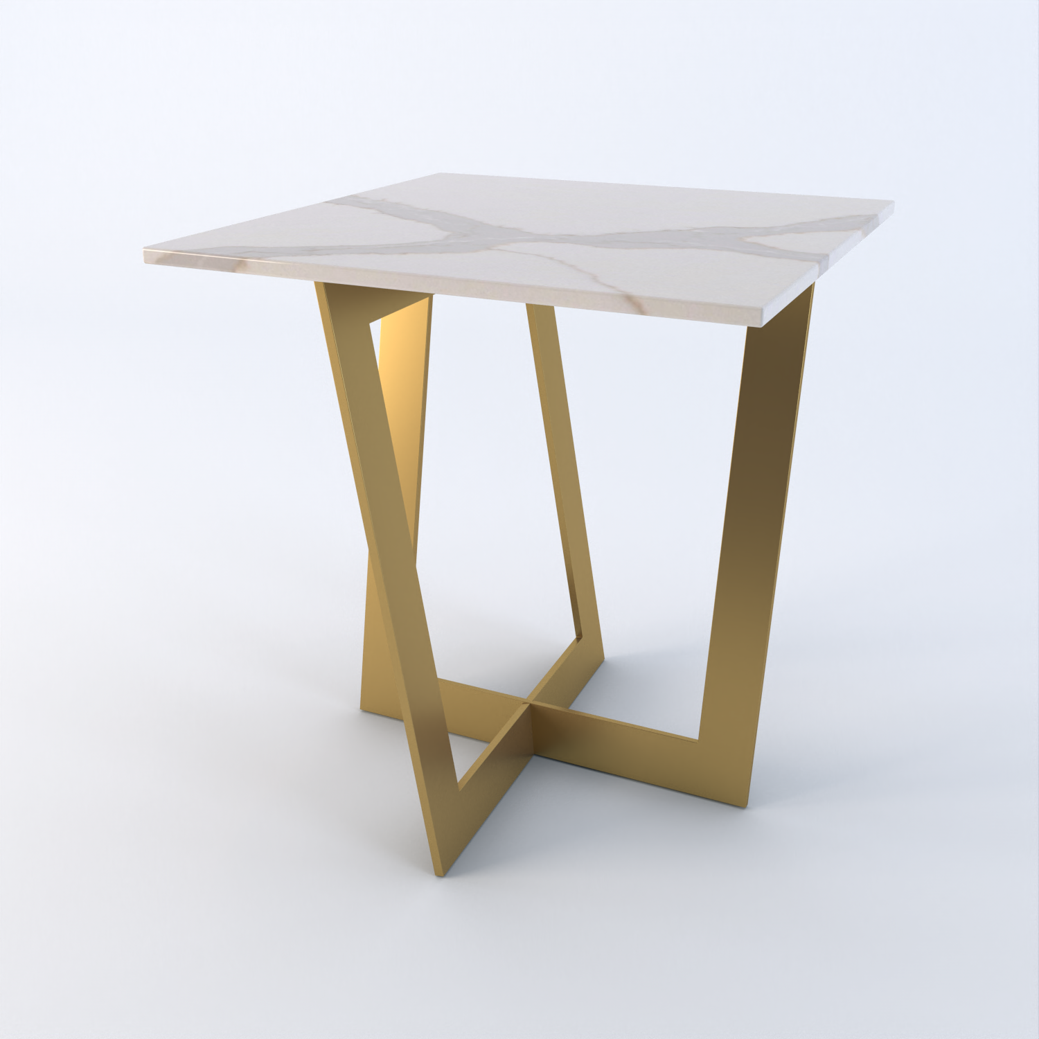 Capri Quartz Side Table