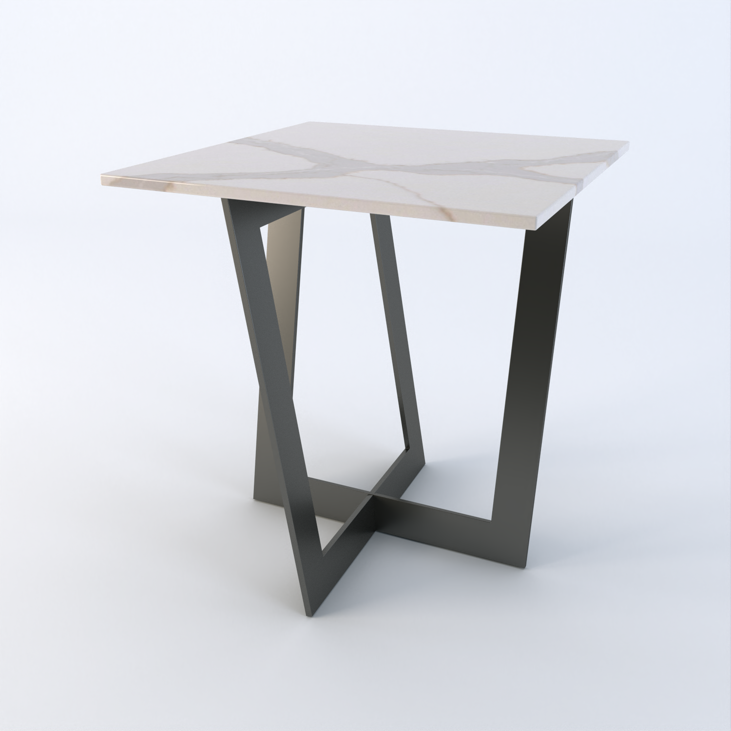Capri Quartz Side Table