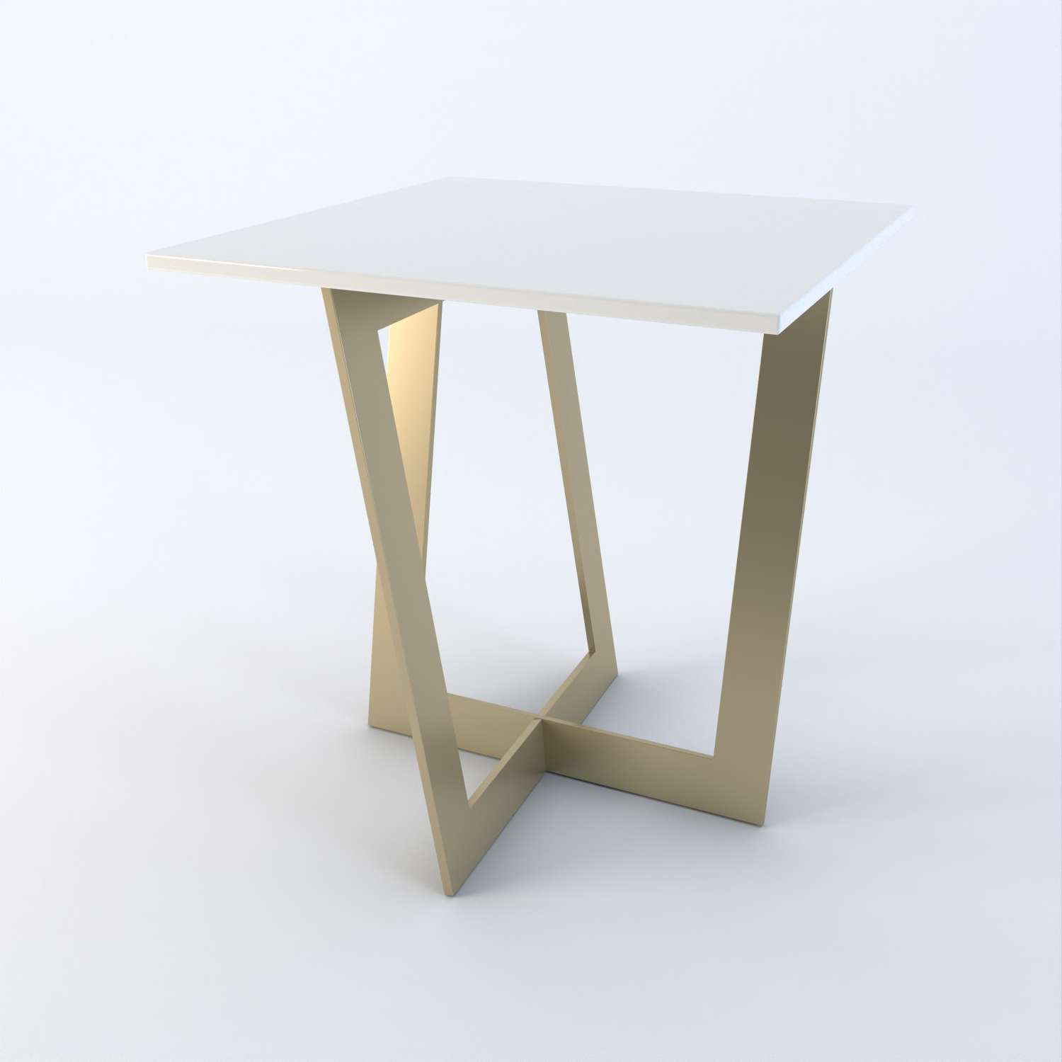 Capri Quartz Side Table