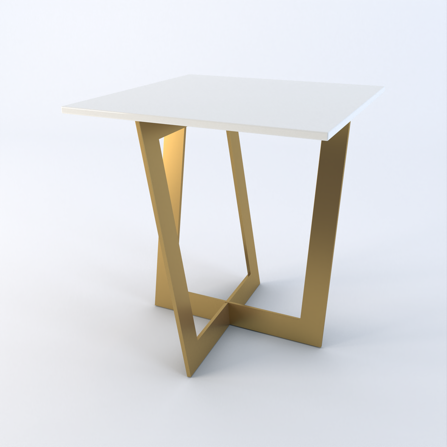Capri Quartz Side Table