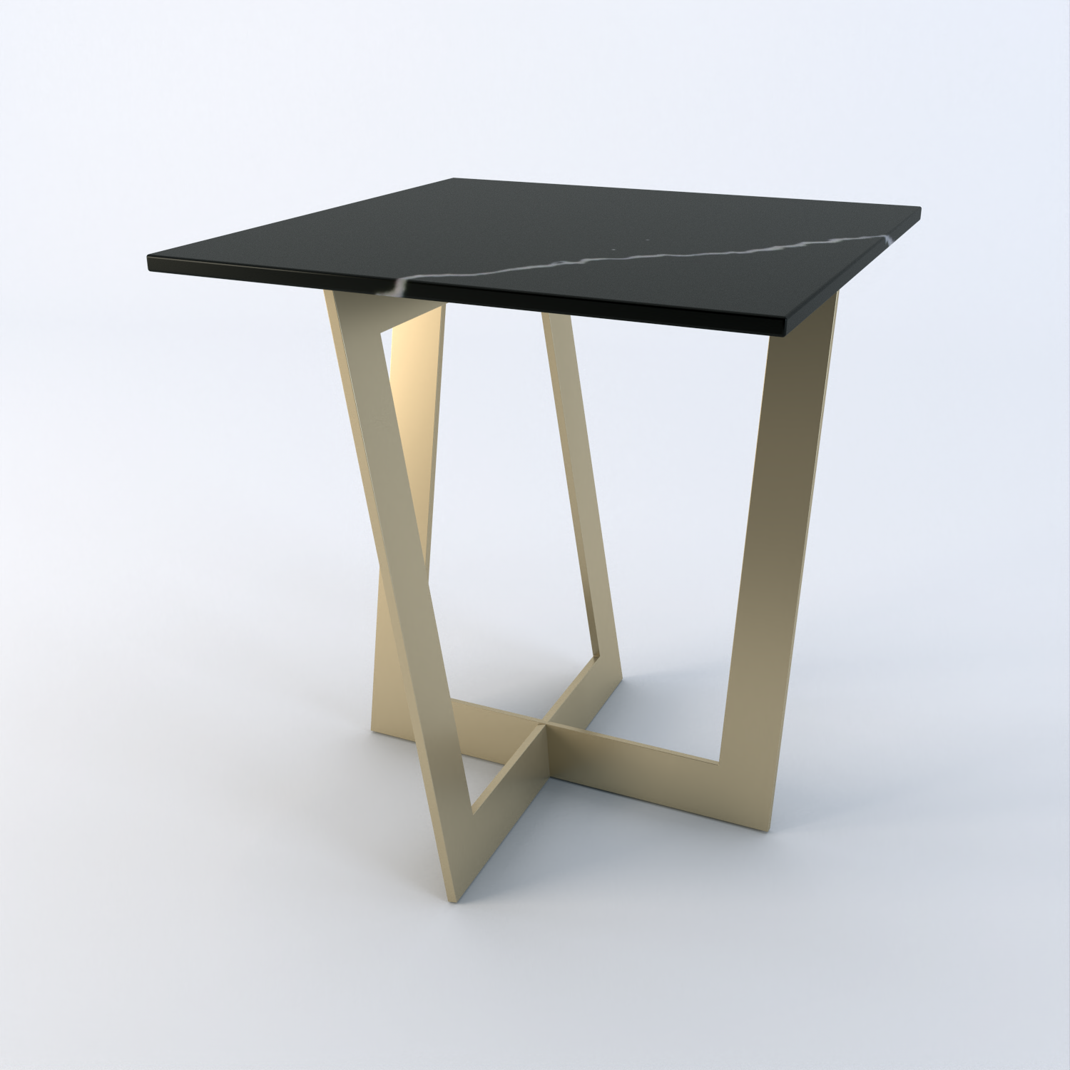 Capri Quartz Side Table
