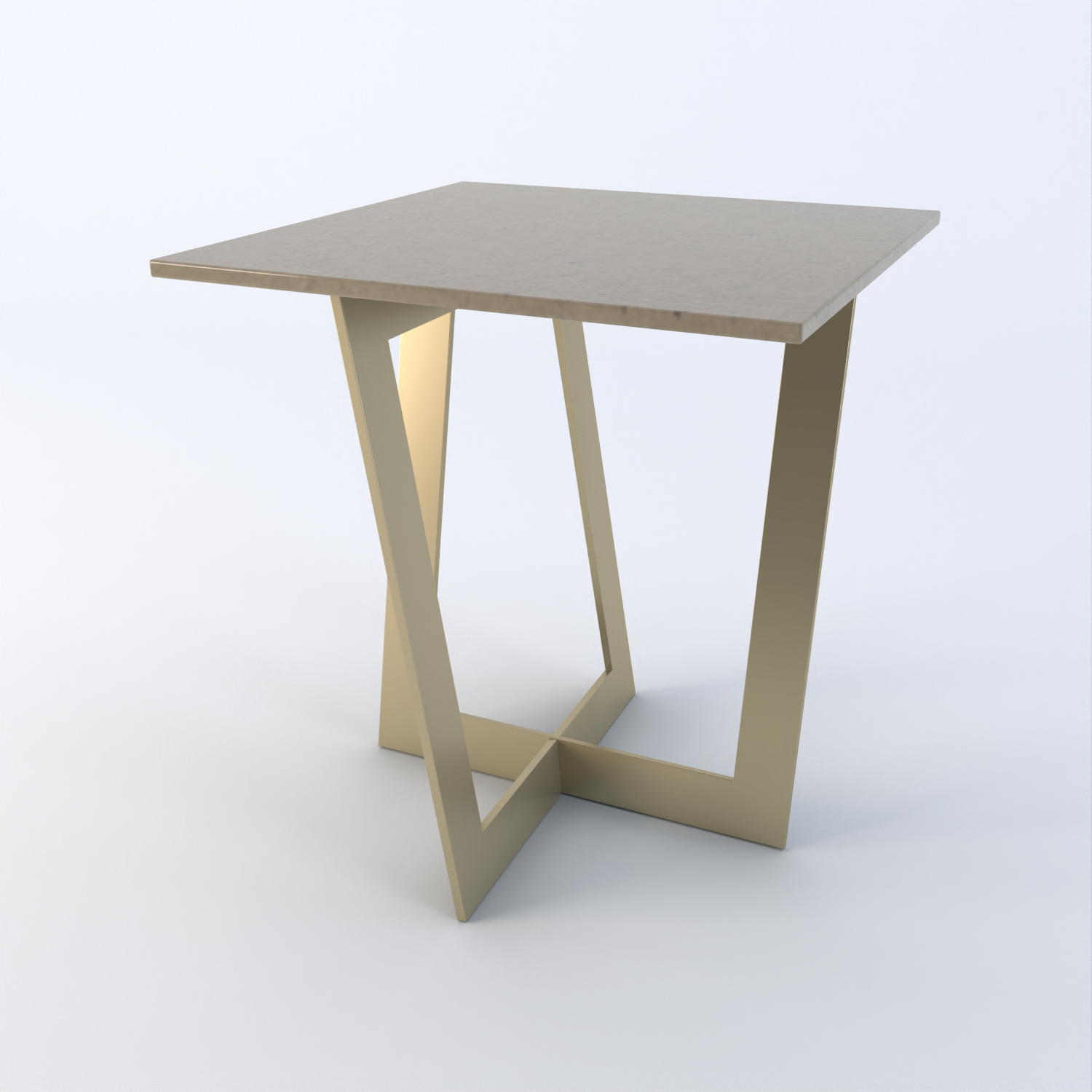 Capri Quartz Side Table