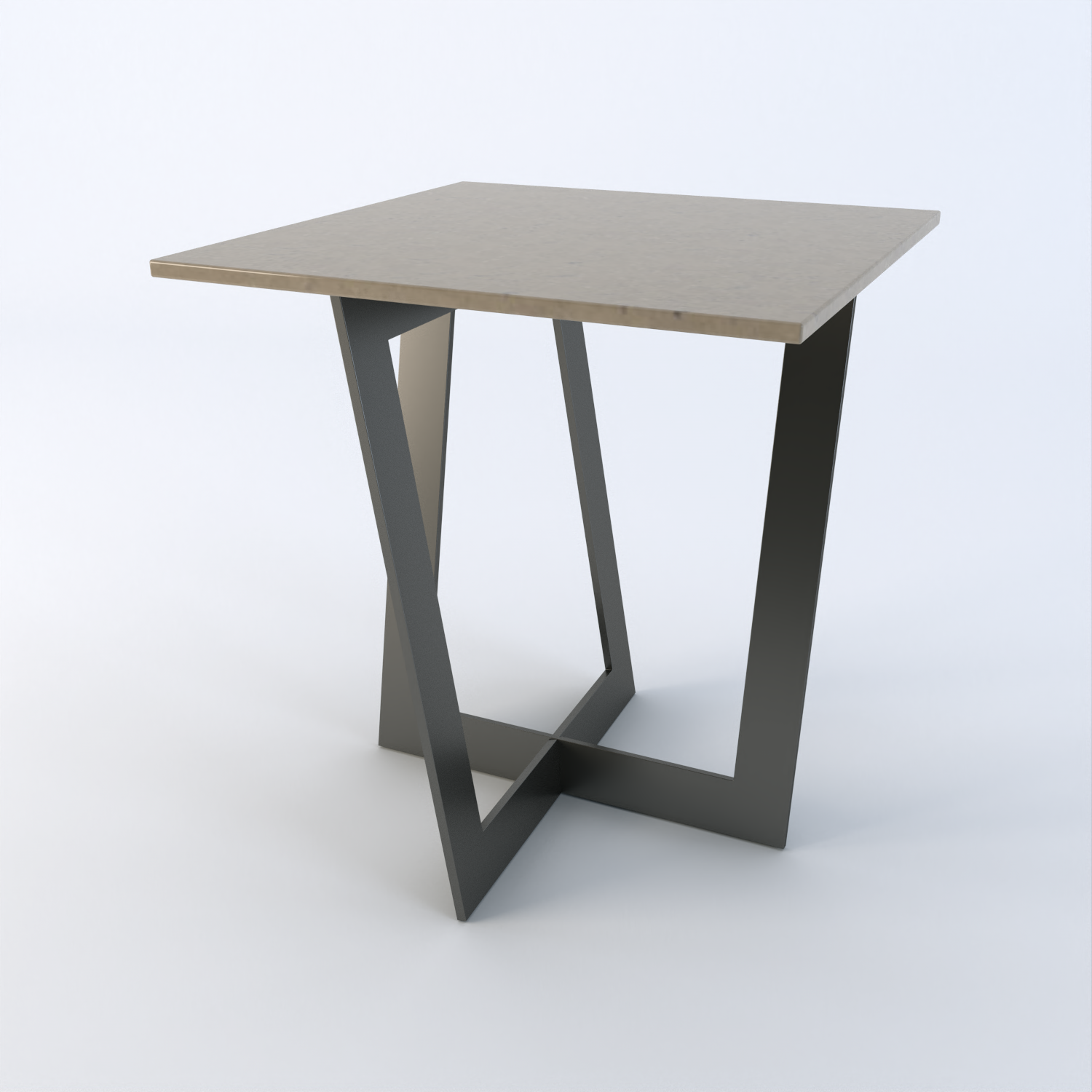 Capri Quartz Side Table