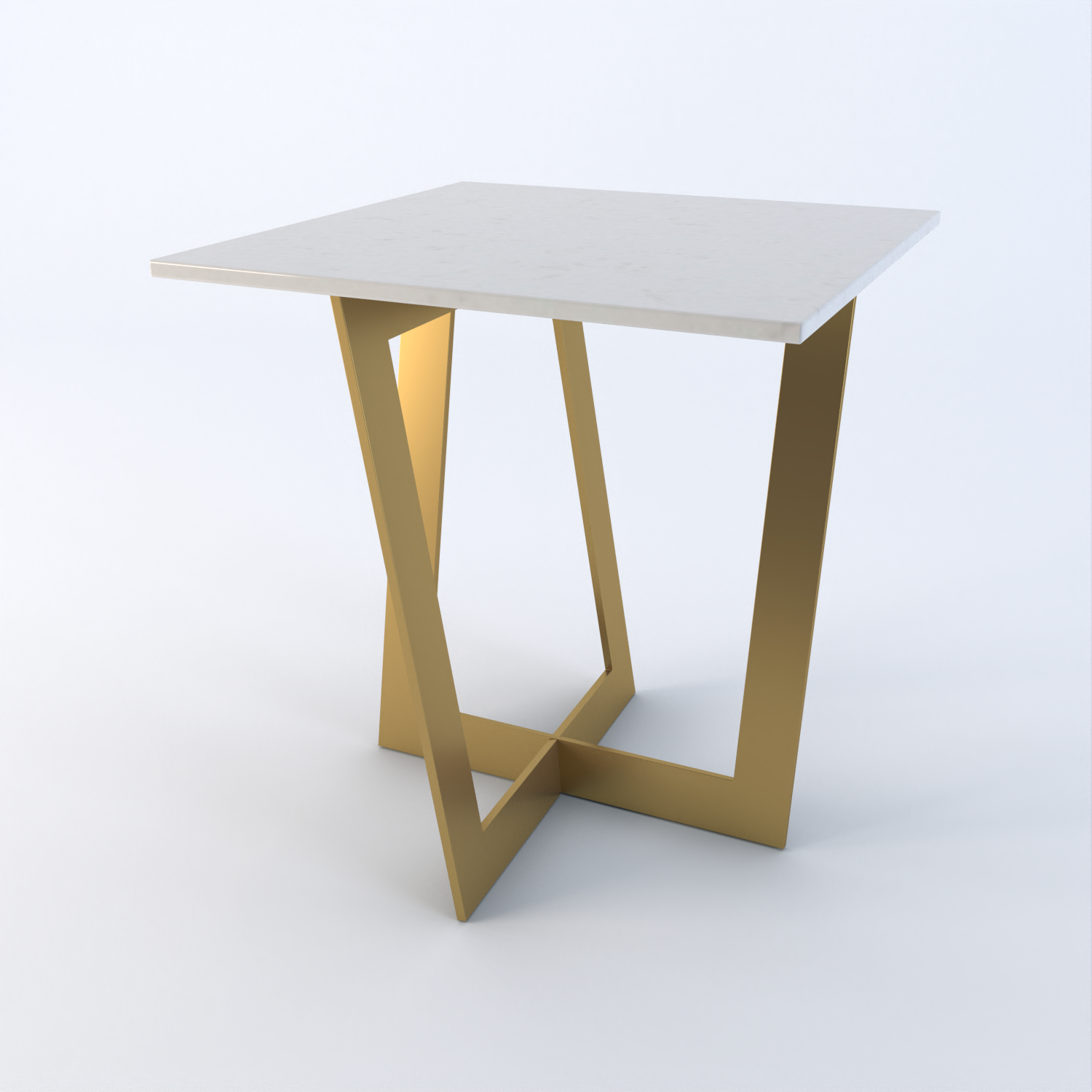Capri Quartz Side Table