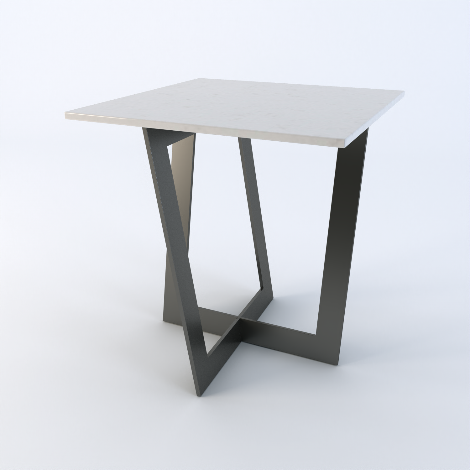 Capri Quartz Side Table