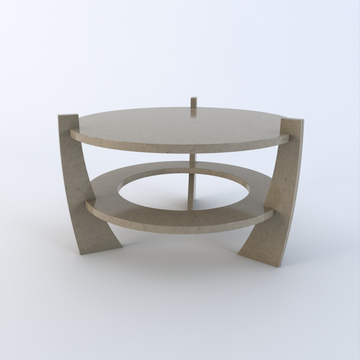 Como Quartz Coffee Table