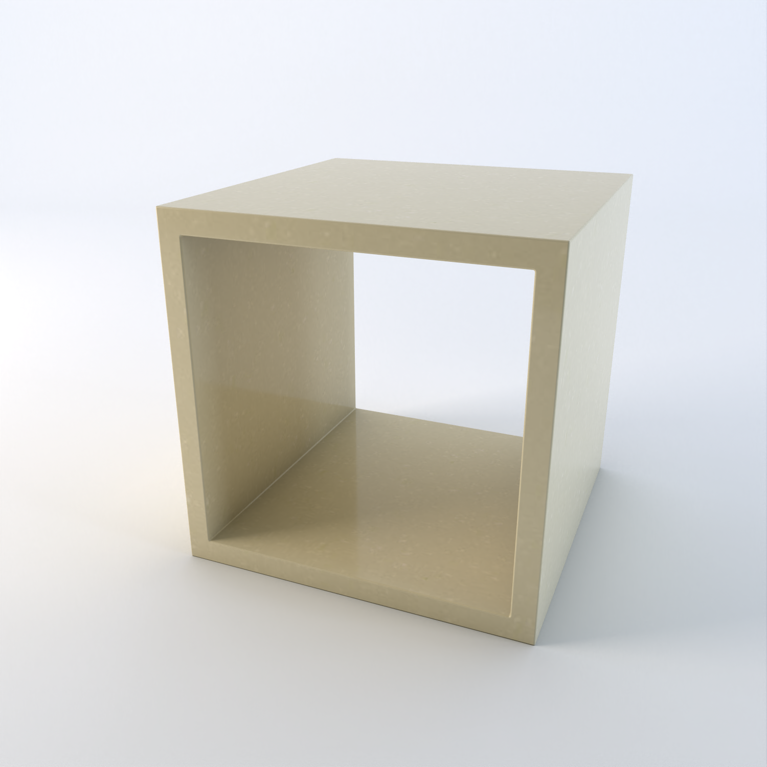Cubo Quartz Side Table