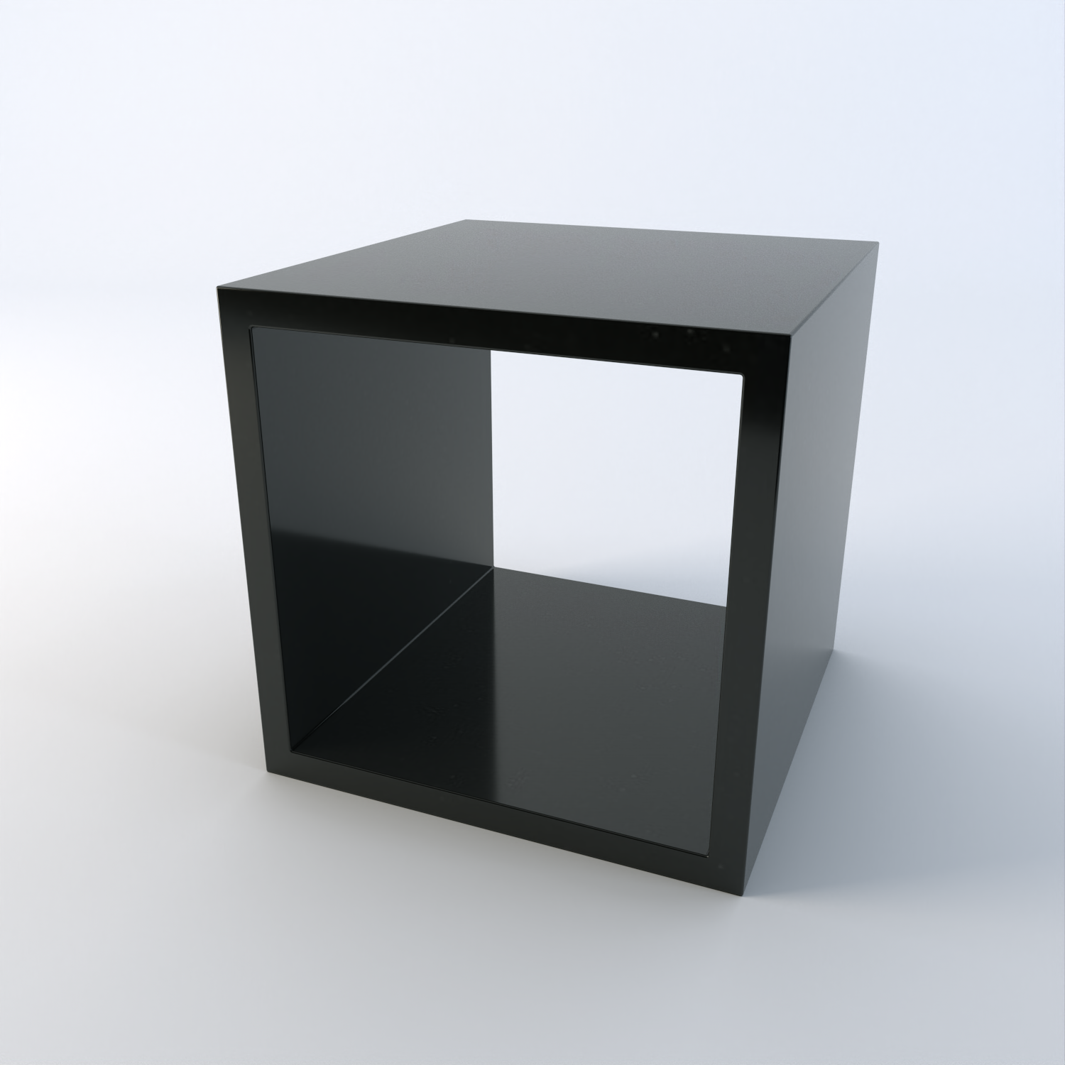 Cubo Granite Side Table