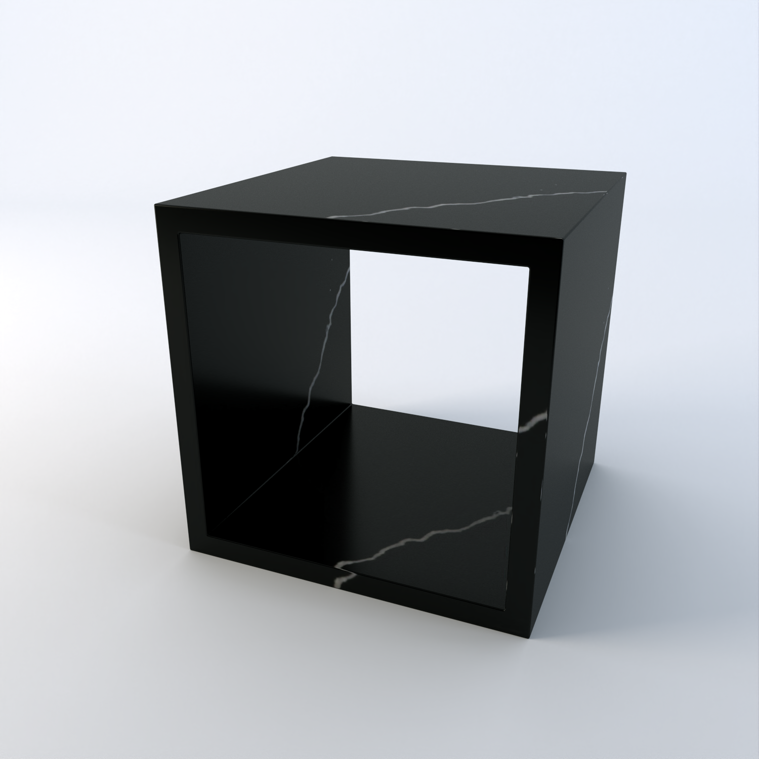 Cubo Quartz Side Table