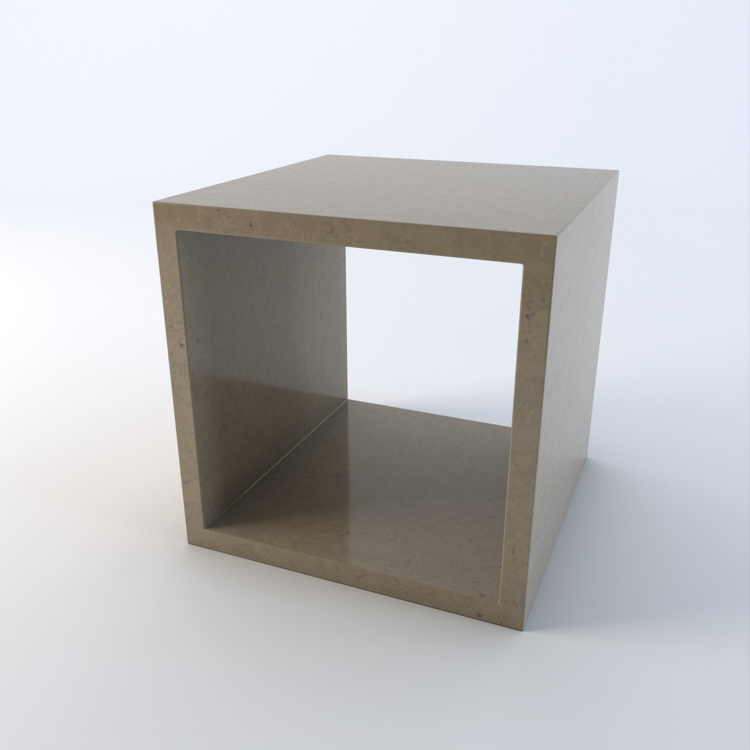 Cubo Quartz Side Table