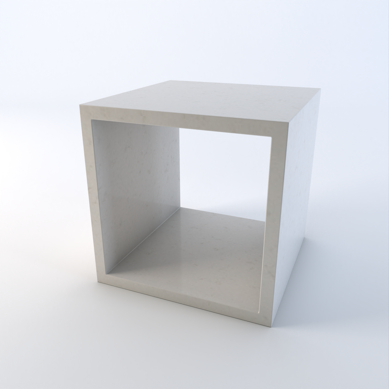 Cubo Quartz Side Table