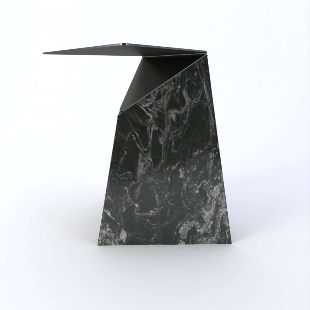 Delta Granite Side Table