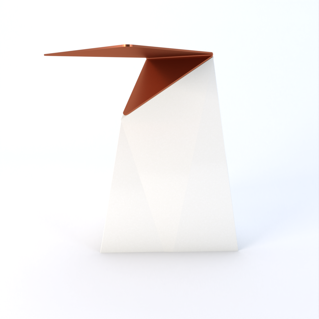 Delta Quartz Side Table