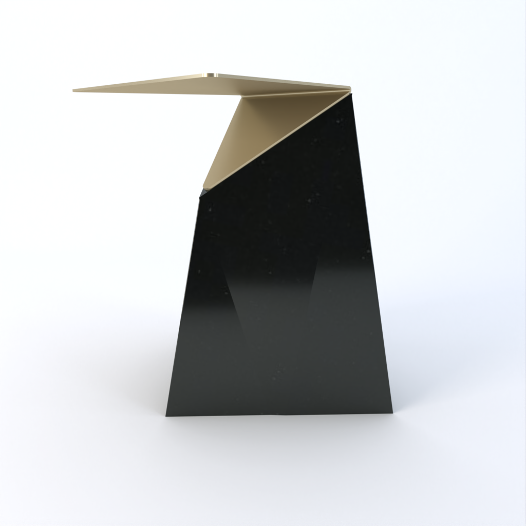 Delta Granite Side Table