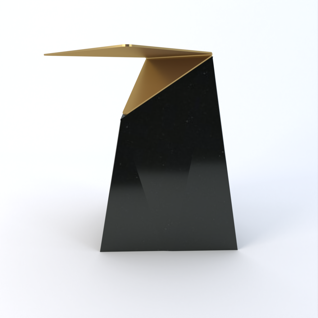 Delta Granite Side Table